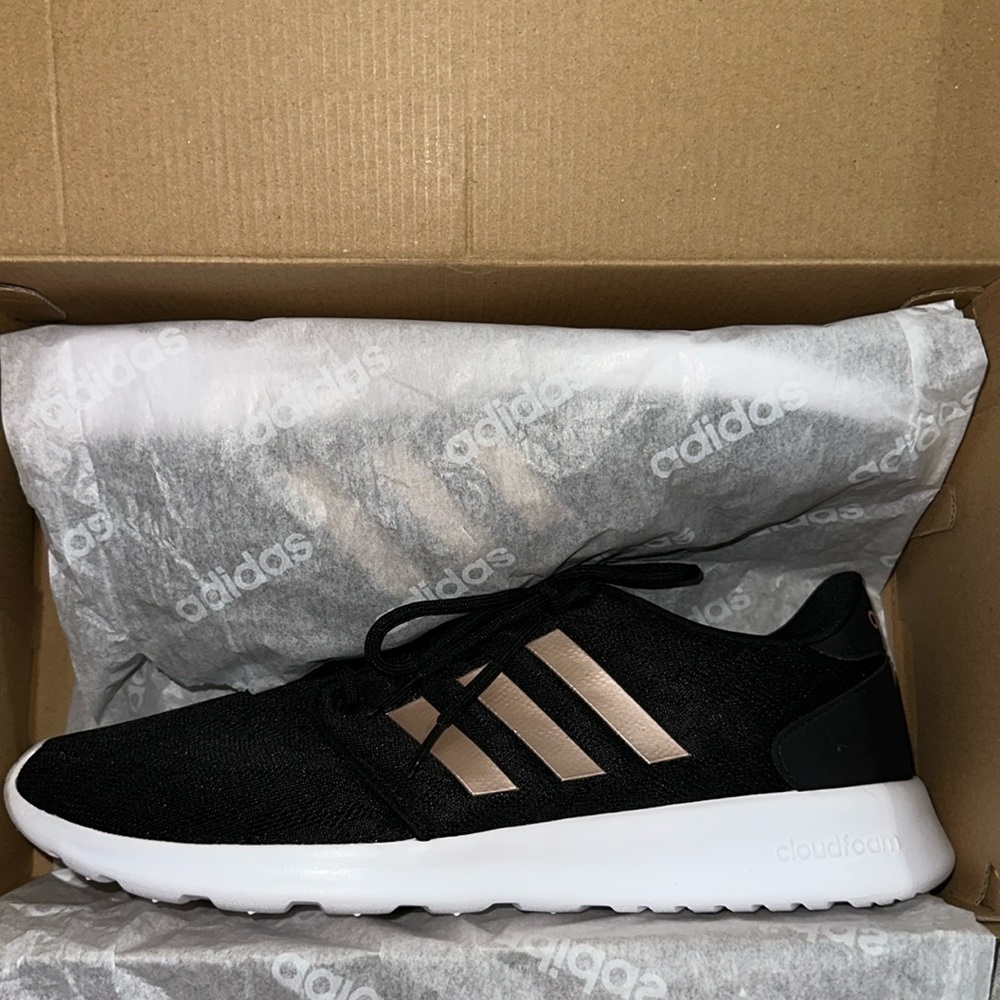 Adidas QT Racer Black / Rose Gold